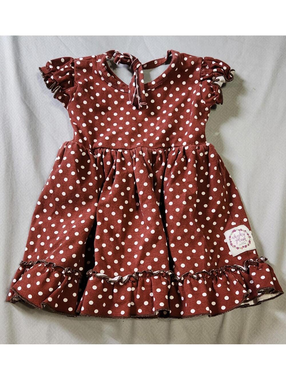 18 months cheeky plum dress